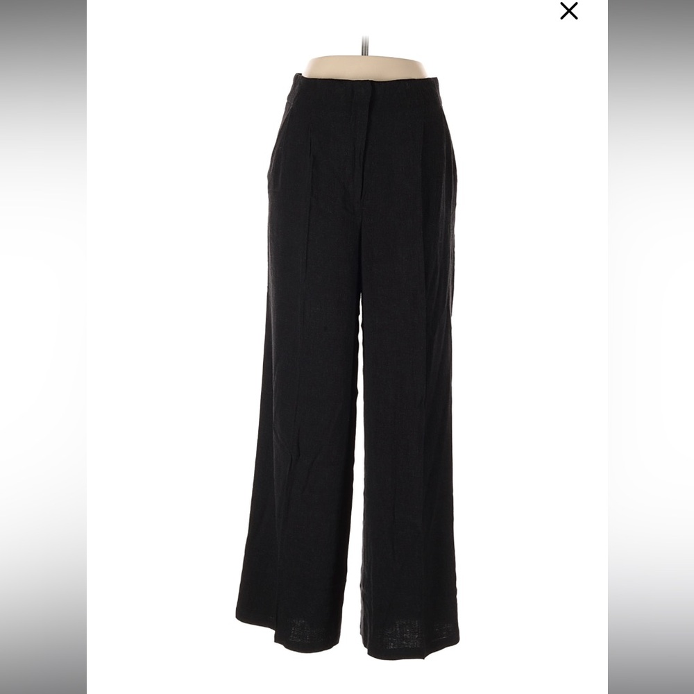 ASOS Black Wide Leg Women's Trousers